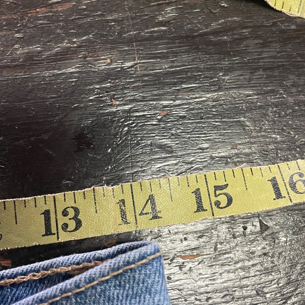 Levi’s Ribcage Straight Ankle Buttonfly Denim Jeans Size 28. - Picture 10 of 10